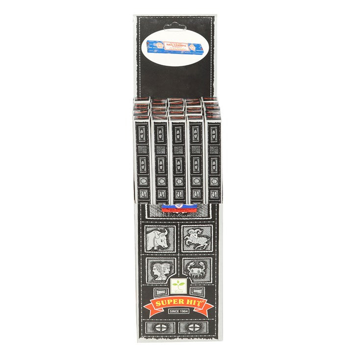 25 Packs of 10g Superhit Incense Sticks by Satya