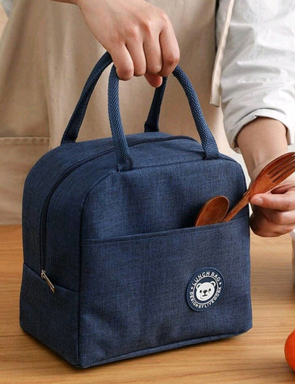 Thermal Insulated Lunch Bag Cool Bag Picnic Adult Kids Lunch Box Food Storage