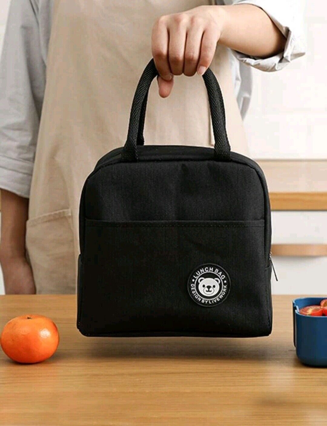 Thermal Insulated Lunch Bag Cool Bag Picnic Adult Kids Lunch Box Food Storage