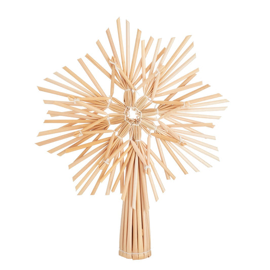 Straw Star Tree Topper