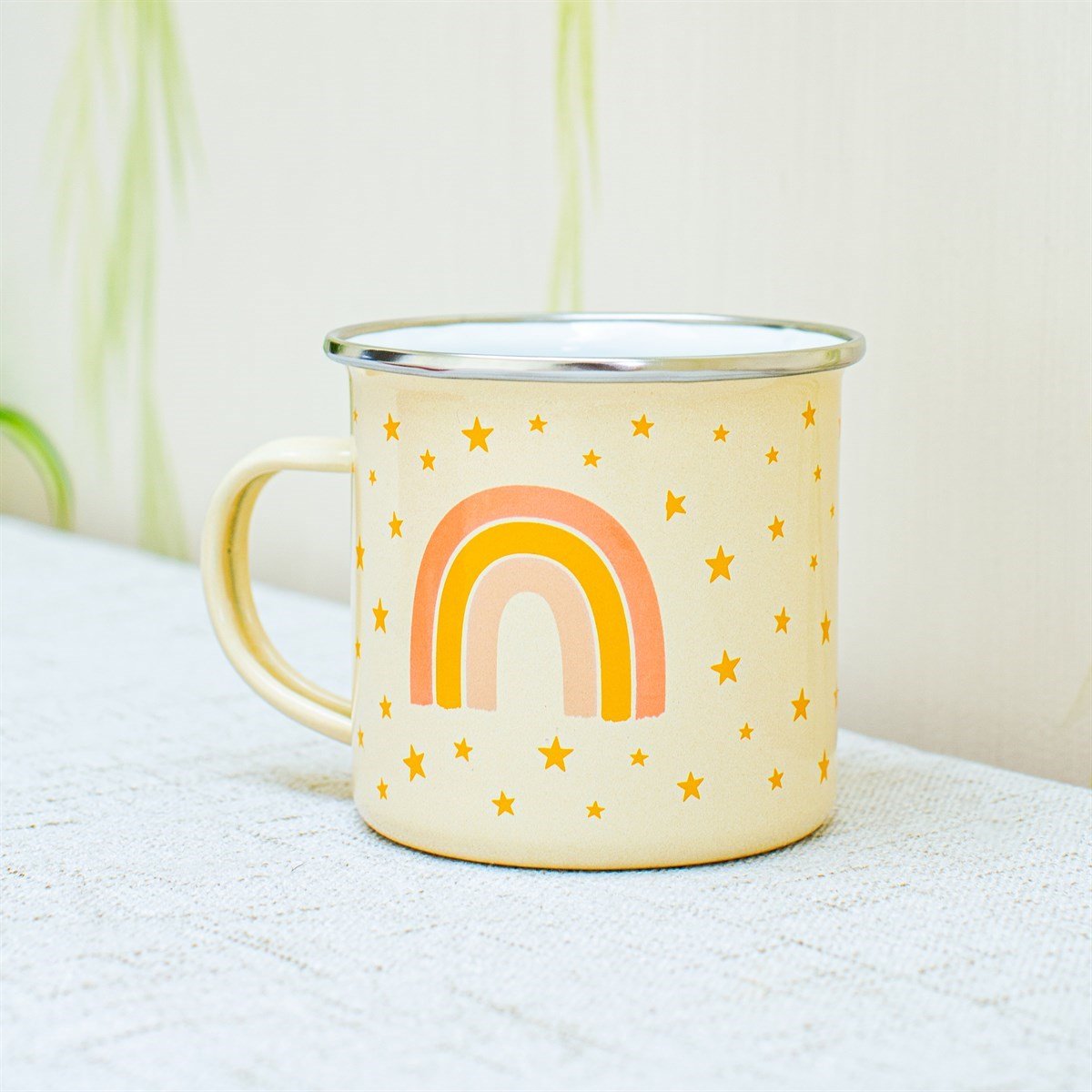 Earth Rainbow Enamel Mug