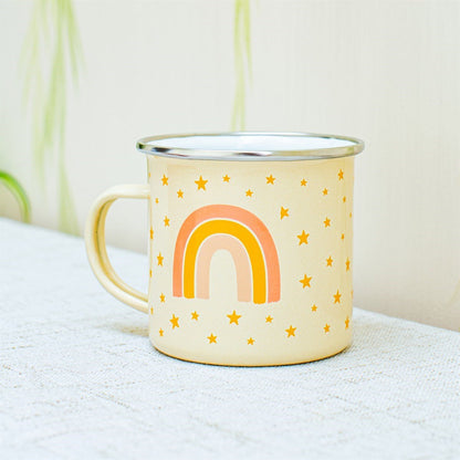 Earth Rainbow Enamel Mug