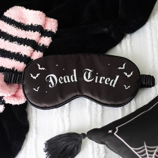 Dead Tired Satin Sleep Mask