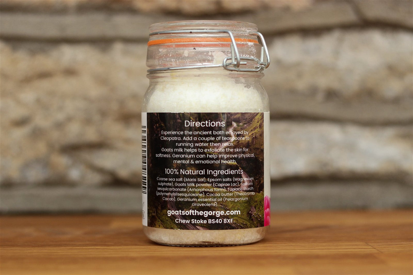 Goats Milk Geranium Bath Soak