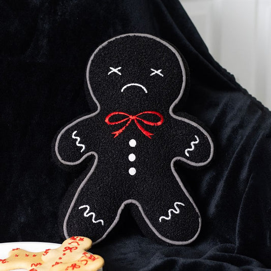 Gingerdead Man Boucle Cushion