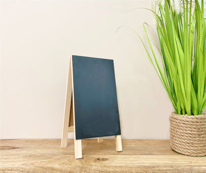 Free Standing Tabletop A Frame Easel Chalkboard 31cm