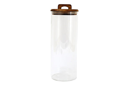 Glass Storage Jar with Acacia Lid 1.7L