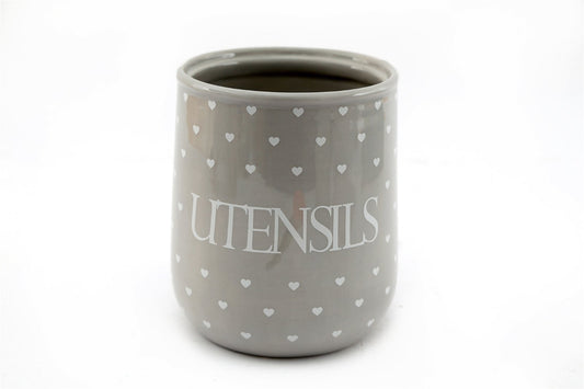 Hearts Design Utensil Holder