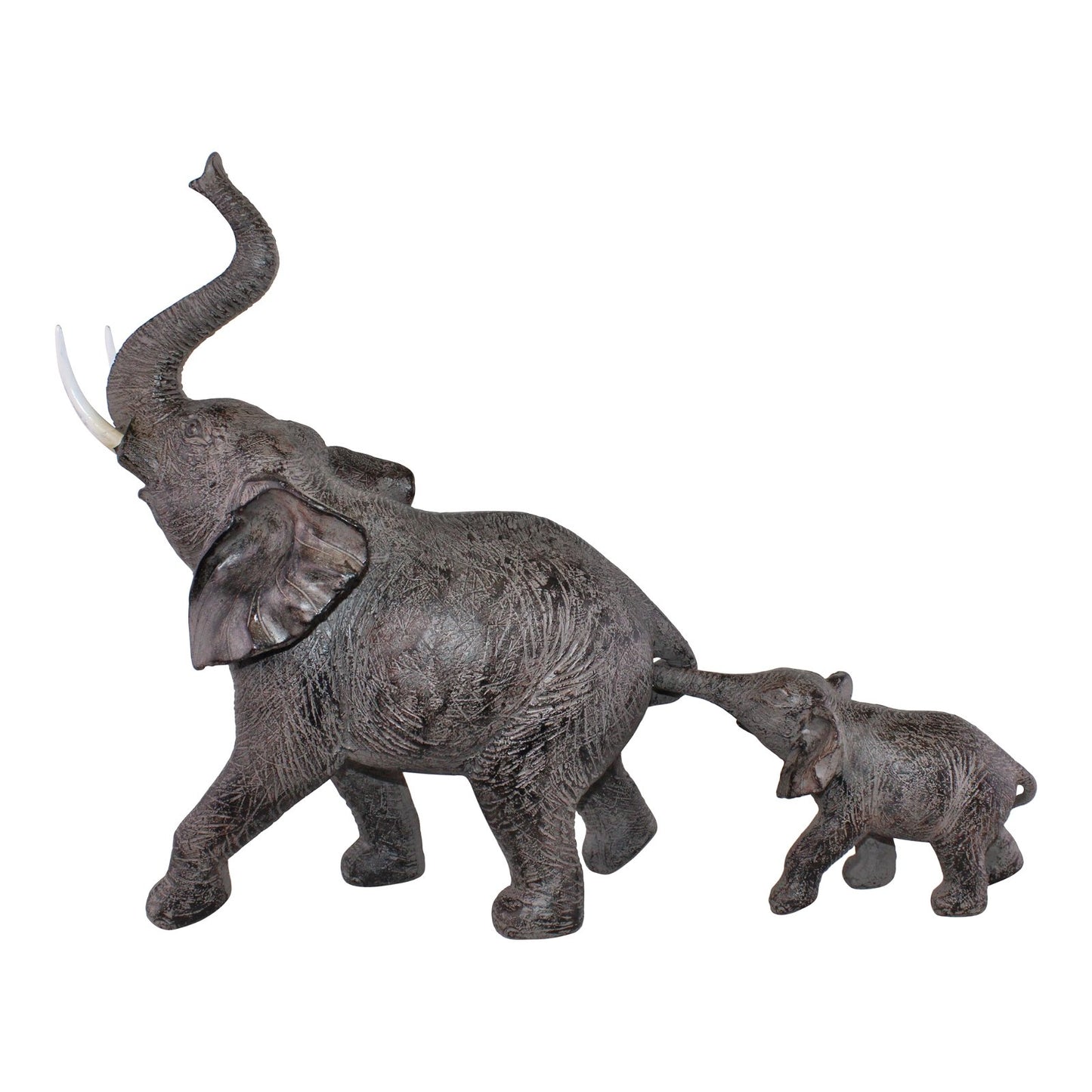 Elephant With Baby Ornament