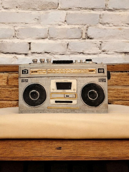 Radio Retro Design Money Box 21cm