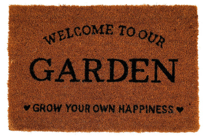 Grow Your Own Happiness Potting Shed Doormat