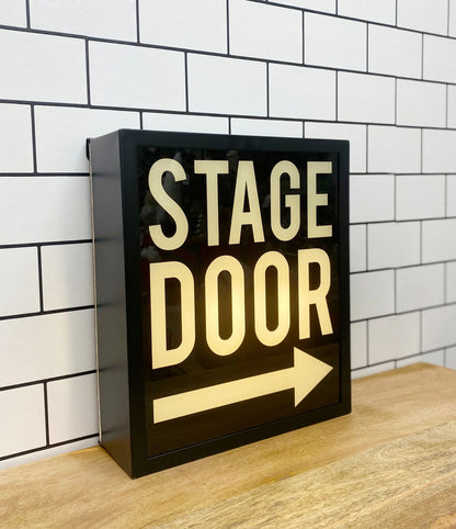 Stage Door Box Light UK Plug