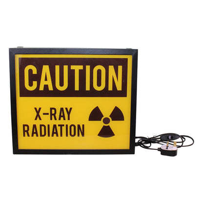 Decorative Lightbox, Caution X-Ray Radiation