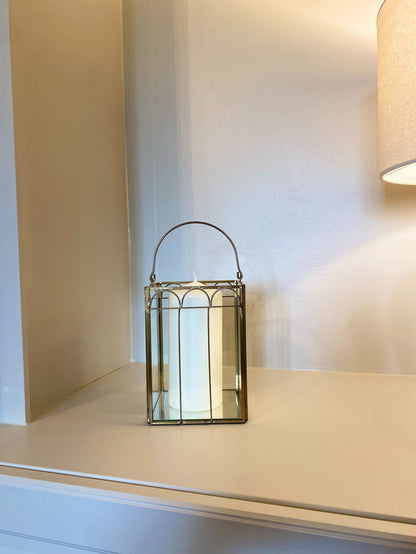 Mirrored Candle Lantern