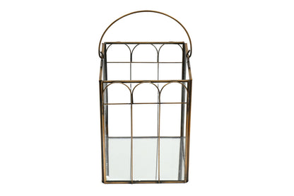 Mirrored Candle Lantern Large