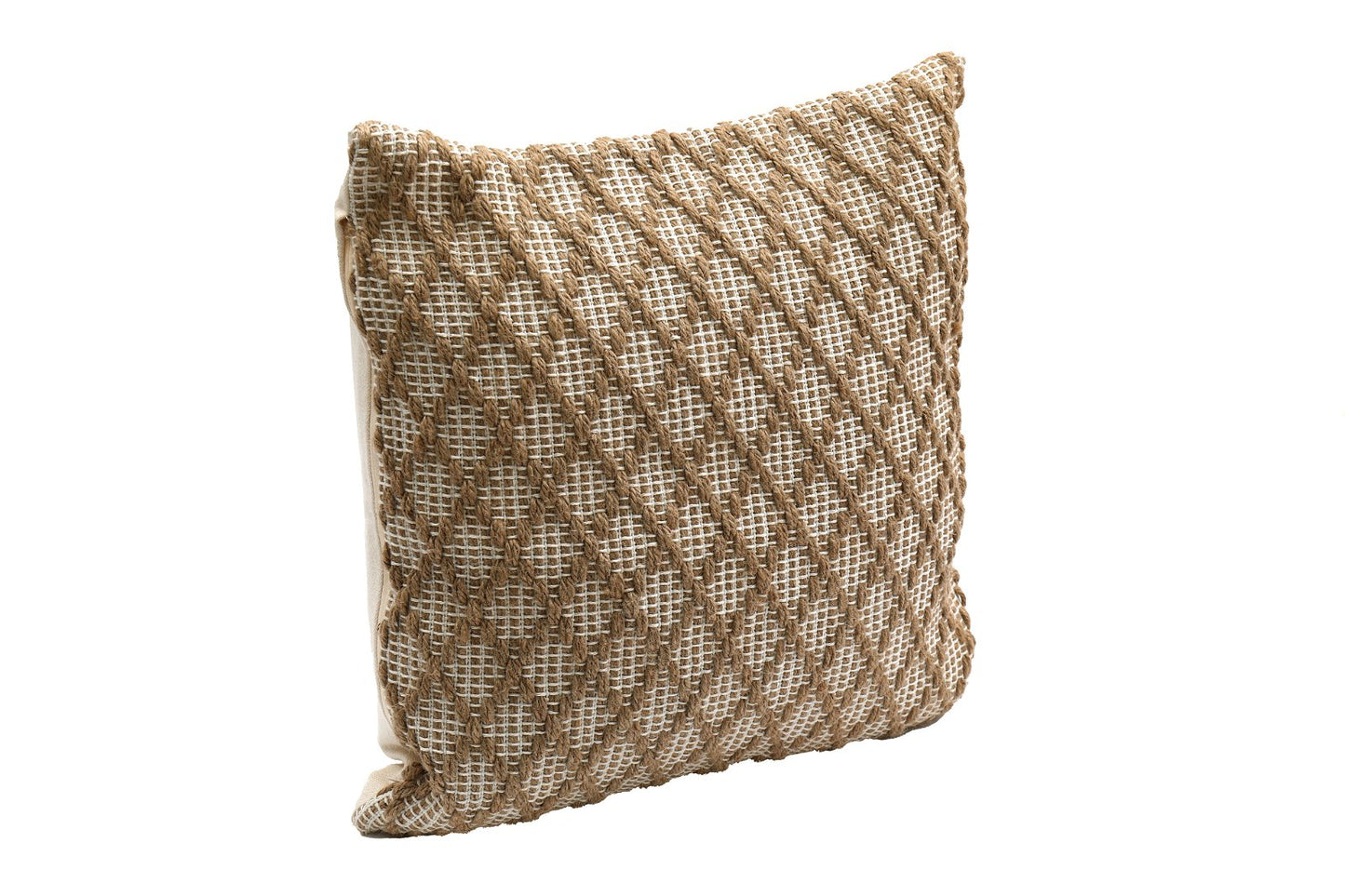 Brown Woven Scatter Cushion