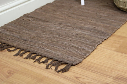 Chindi Rug Brown