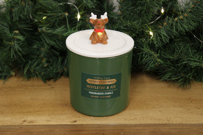 Reindeer Character Candle-pot