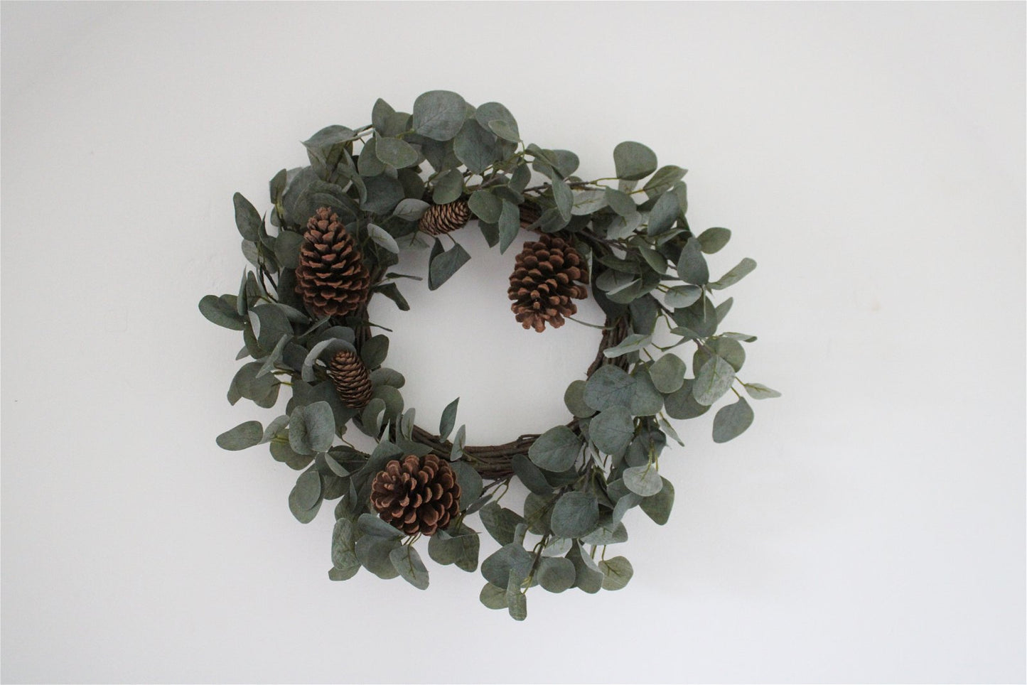 Eucalyptus & Pinecone Wreath