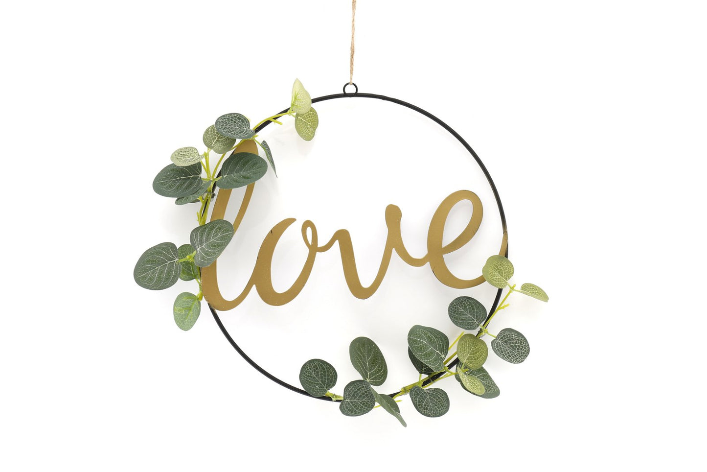 Hanging Love Deco with Eucalyptus