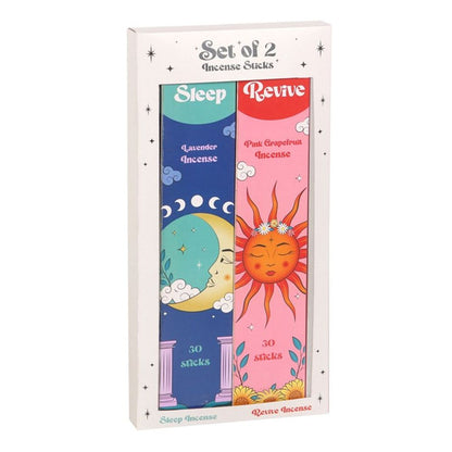 Set of 2 Sleep & Revive Incense Stick Sets