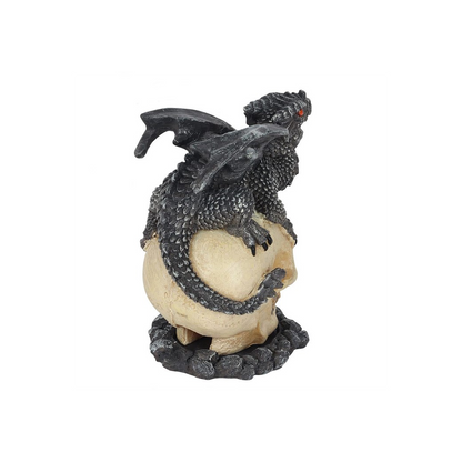 Black Dragon Incense Cone Burner by Anne Stokes