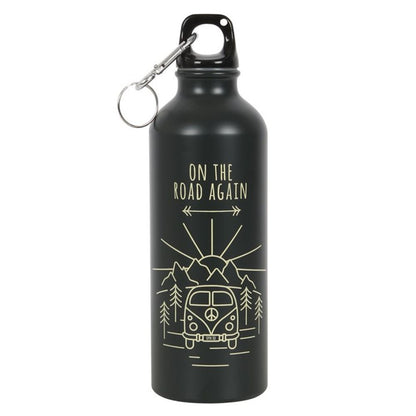 On The Road Again Metal Water Bottle