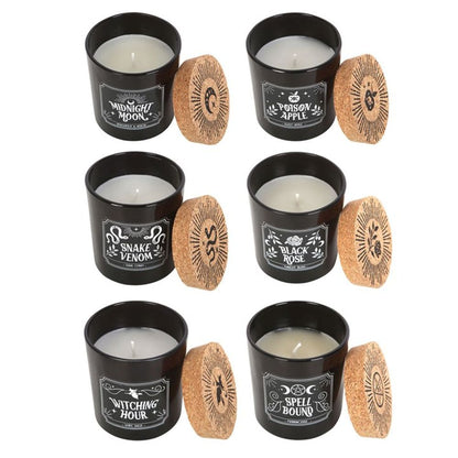 Set of 6 Midnight Ritual Candles