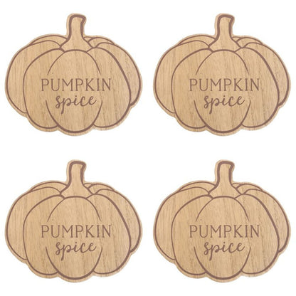 Pumpkin Spice Coaster Set