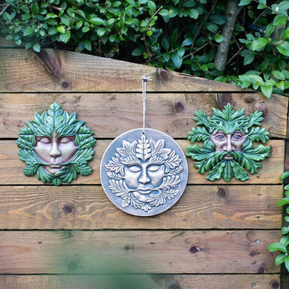 Bronze Green Goddess Terracotta Plaque