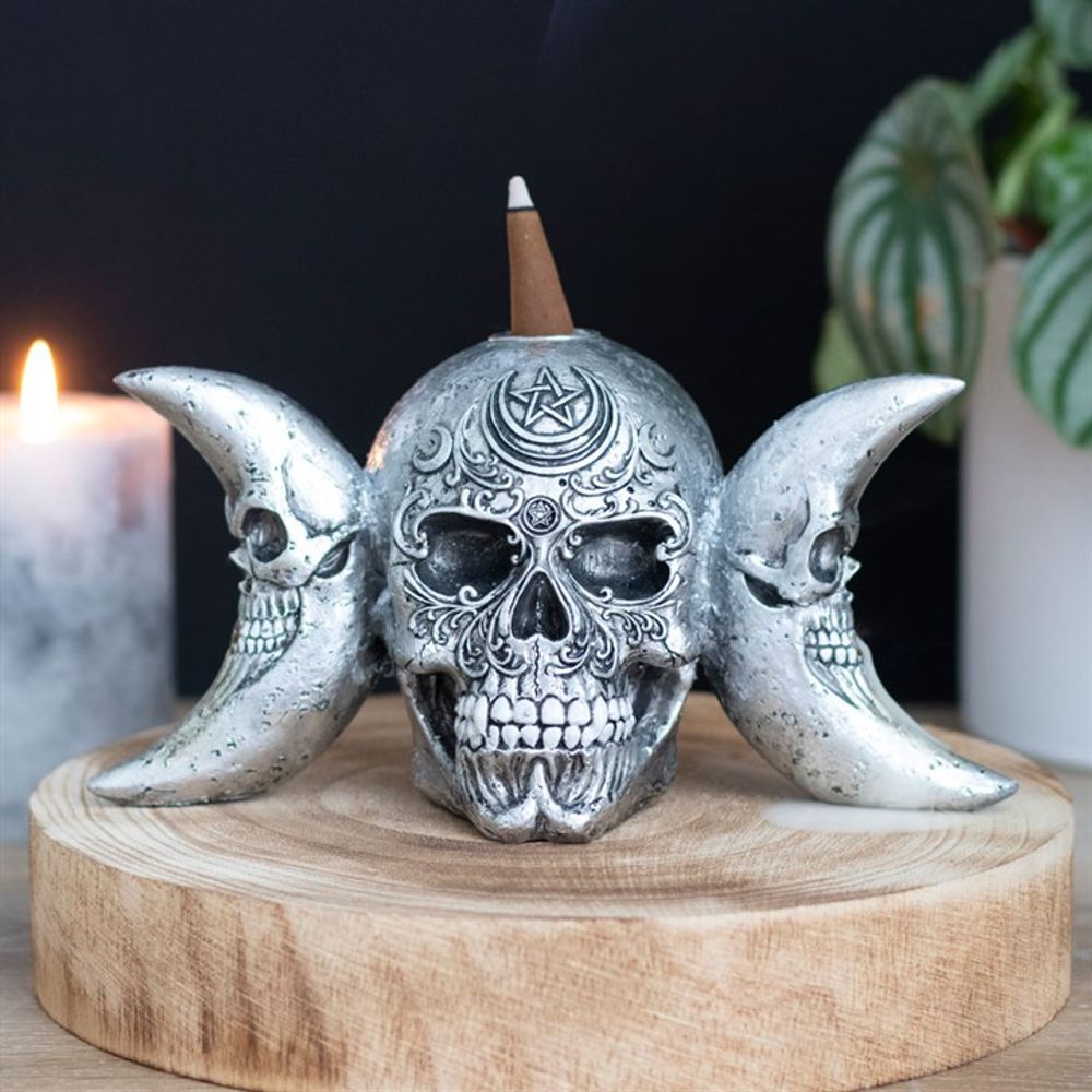 The Dark Goddess Backflow Incense Burner by Alchemy