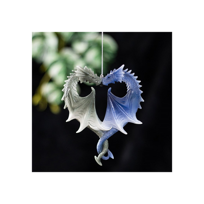 Dragon Heart Hanging Ornament by Anne Stokes