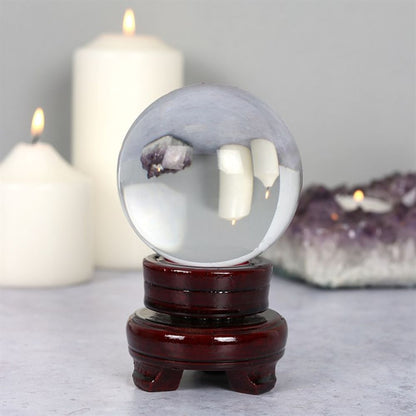 8cm Crystal Ball with Stand