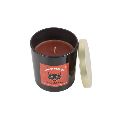 Black Cat Curse Cinnamon Orange Candle