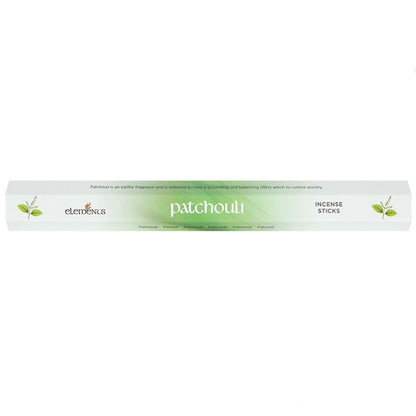 Set of 6 Packets of Elements Patchouli Incense Sticks