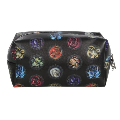 Dragons of the Sabbats Makeup Bag by Anne Stokes